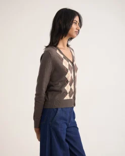 Pixie Argyle Cardigan