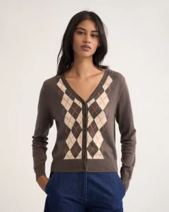 Pixie Argyle Cardigan