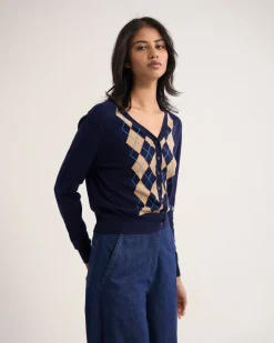 Pixie Argyle Cardigan