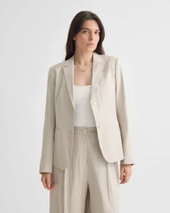 Poppy Linen Suit Jacket