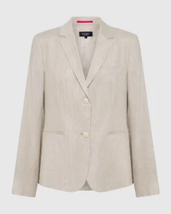 Poppy Linen Suit Jacket