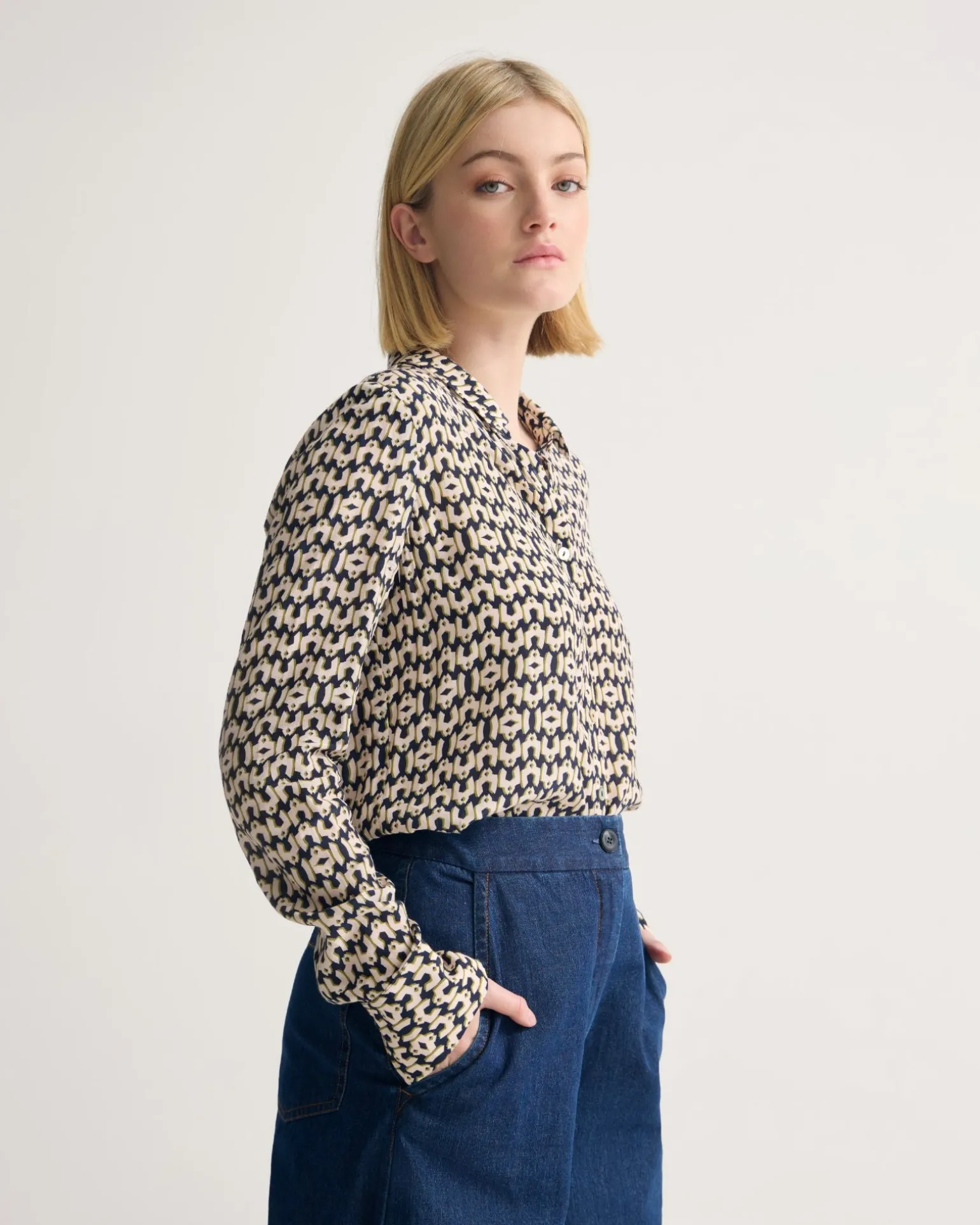 Poppy Printed Blouse