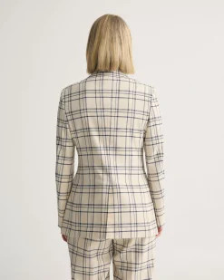 Raffi Checked Suit Jacket