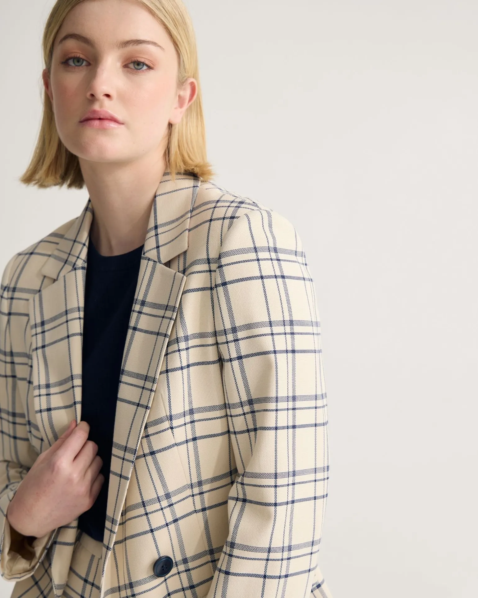 Raffi Checked Suit Jacket