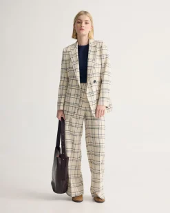Raffi Checked Suit Jacket