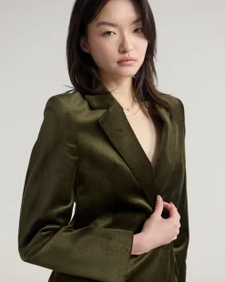 Raffi Velvet Blazer