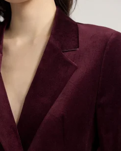 Raffi Velvet Blazer