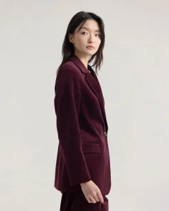 Raffi Velvet Blazer