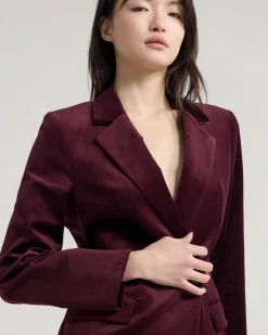 Raffi Velvet Blazer