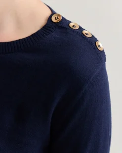 Raven Metallic Stripe Knit