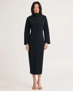 Rebecca Ponti Long Sleeve Dress