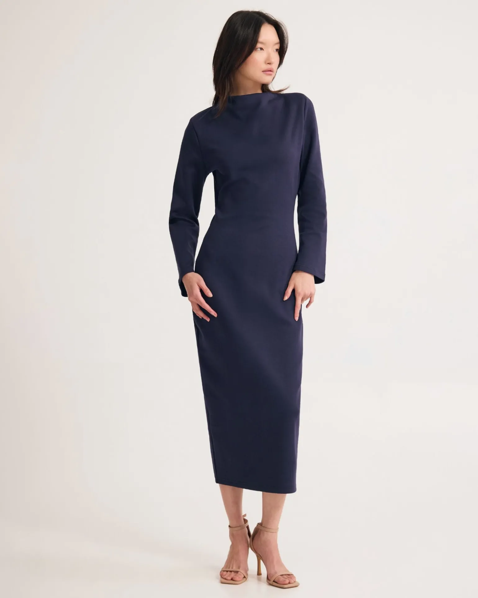 Rebecca Ponti Long Sleeve Dress