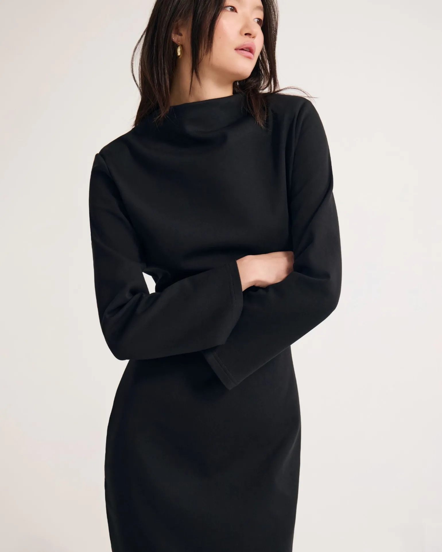 Rebecca Ponti Long Sleeve Dress