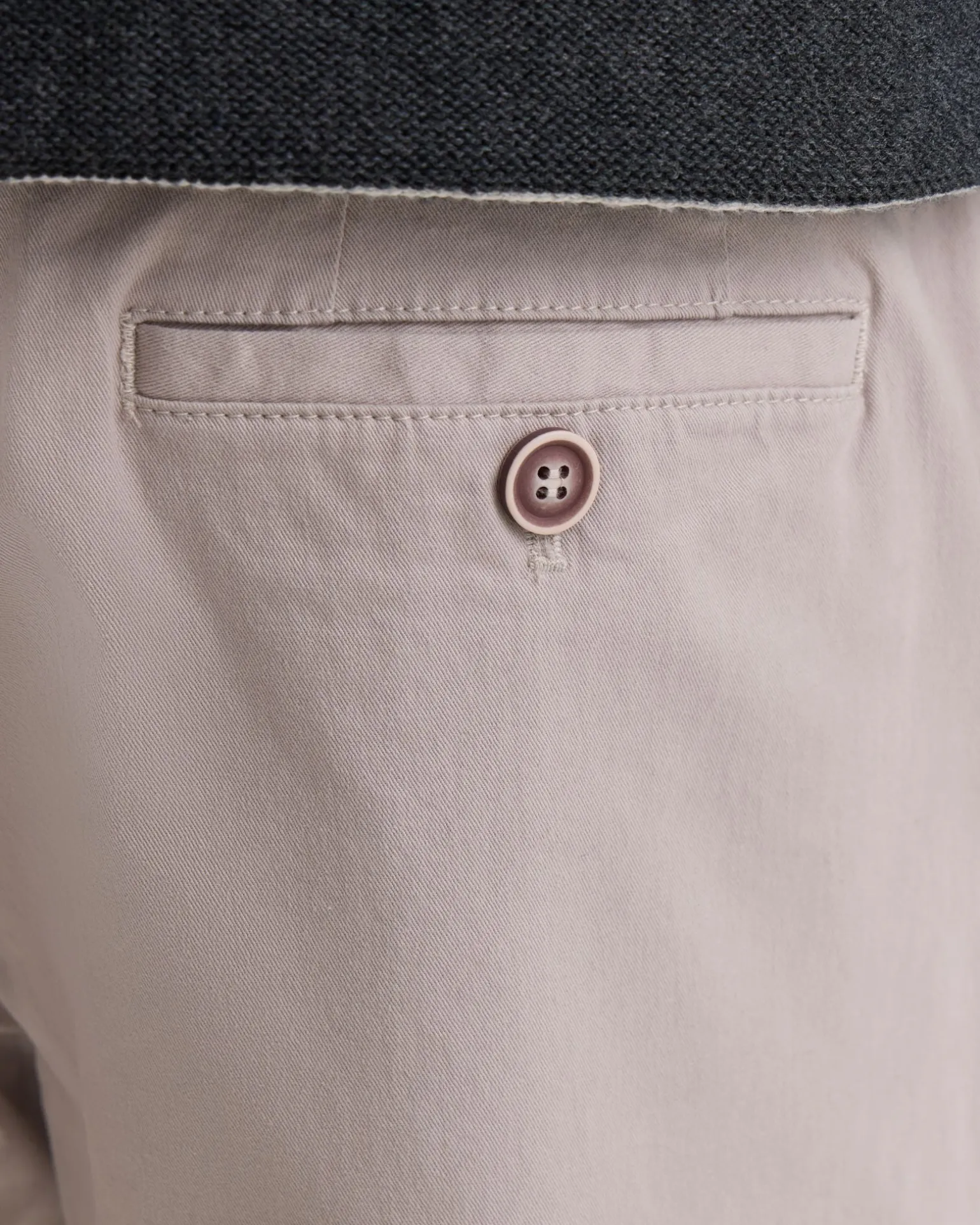 Relaxed Fit Stretch Cotton Chino