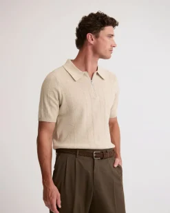 Remy Zip Neck Polo