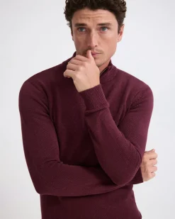 Robert Zip Neck Knit Pullover