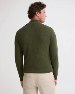 Robert Zip Neck Knit Pullover
