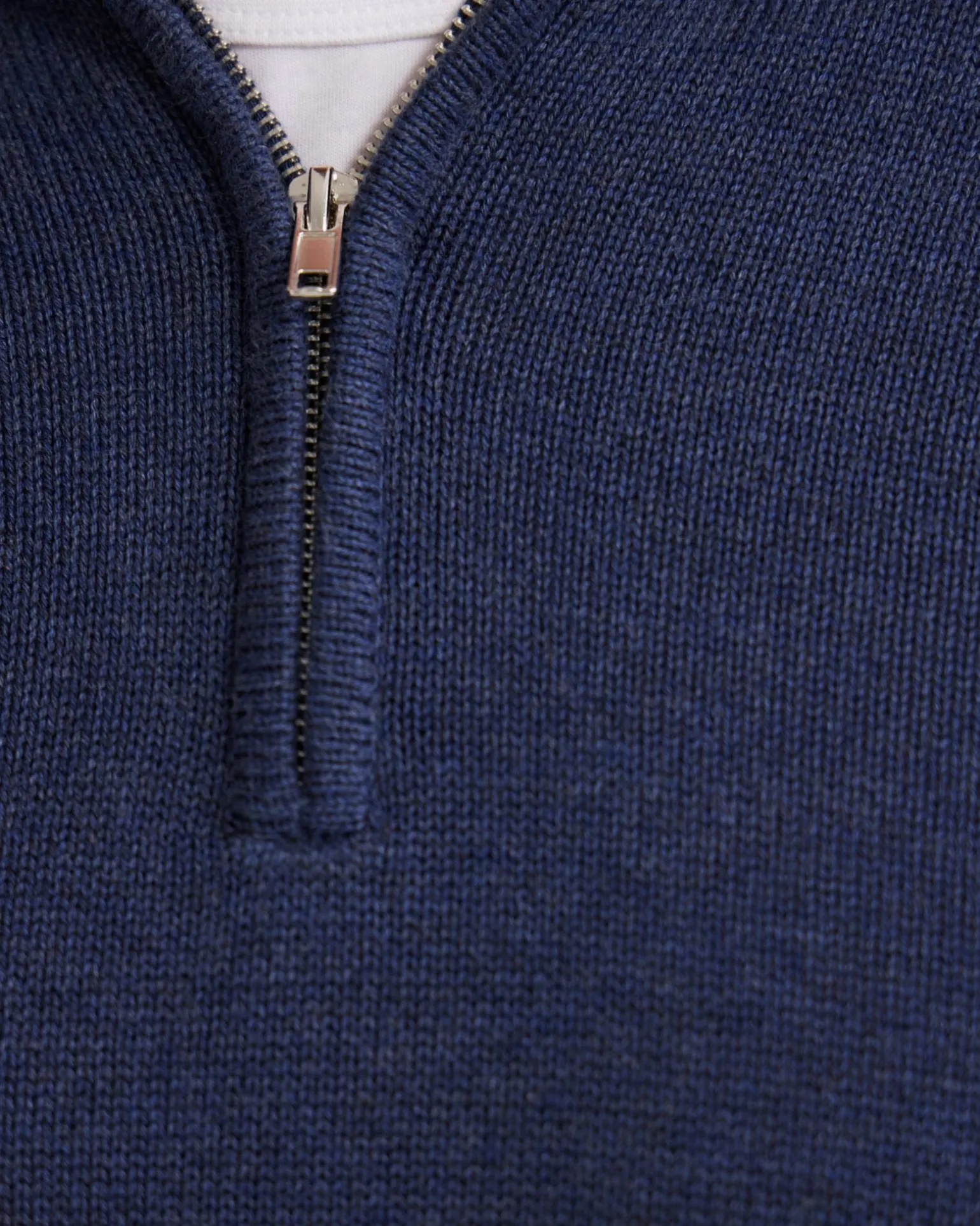 Robert Zip Neck Knit Pullover