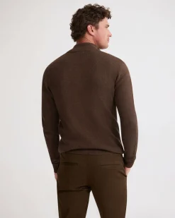 Robert Zip Neck Knit Pullover