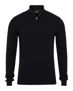 Robert Zip Neck Knit Pullover