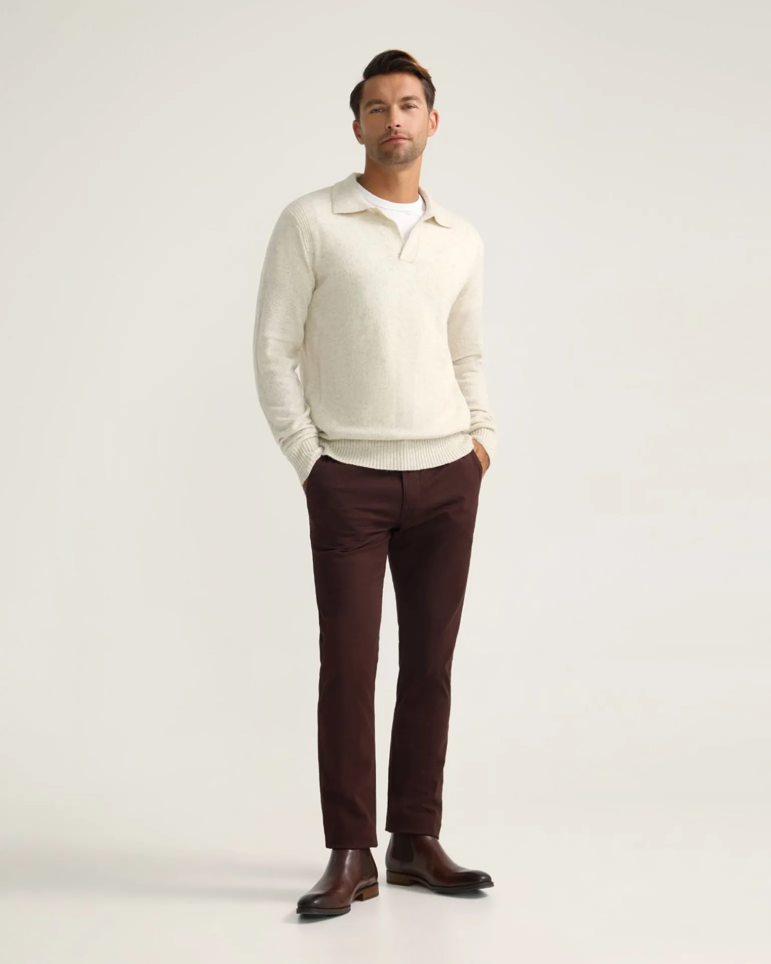 Rocco Polo Collar Wool Knit