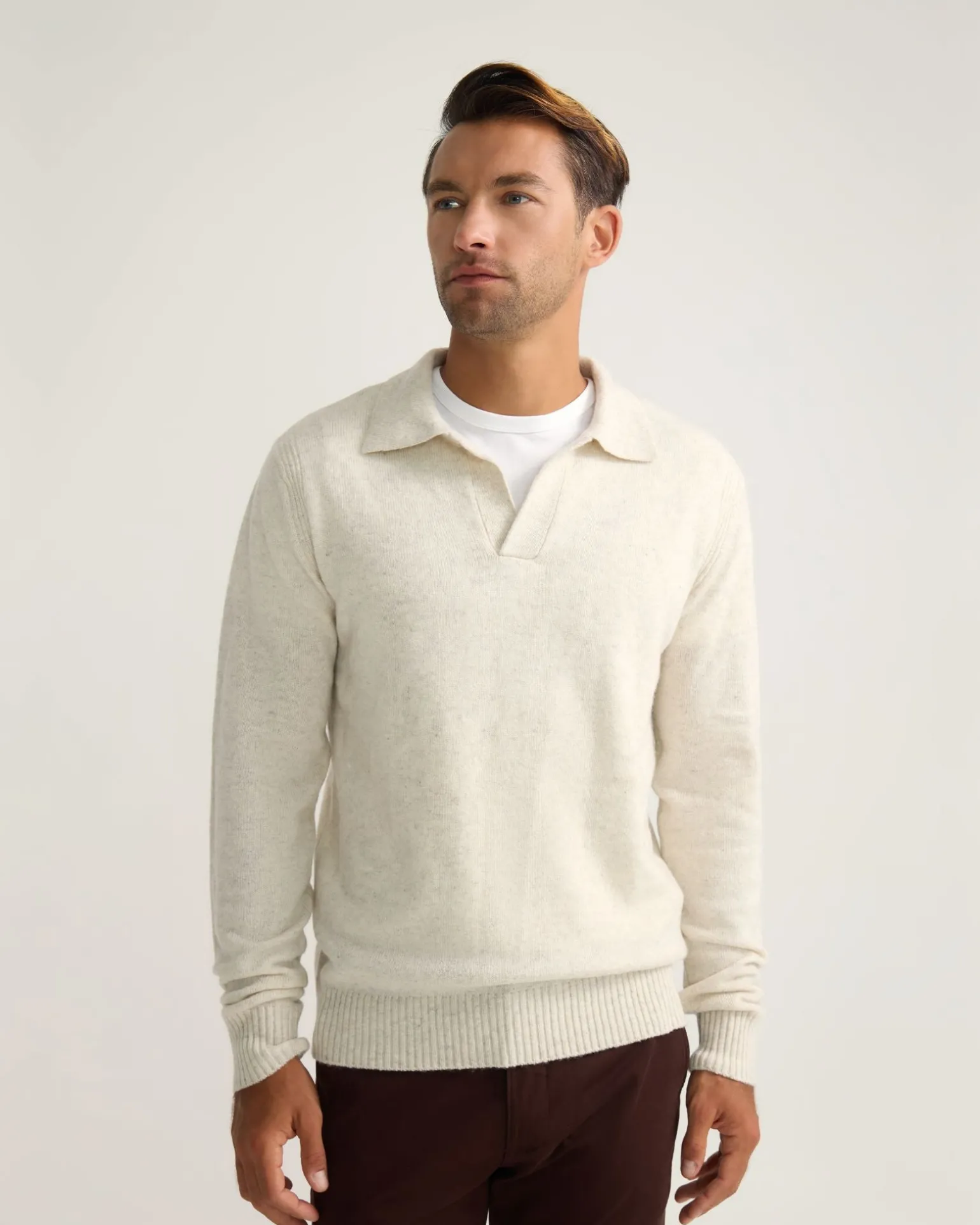 Rocco Polo Collar Wool Knit