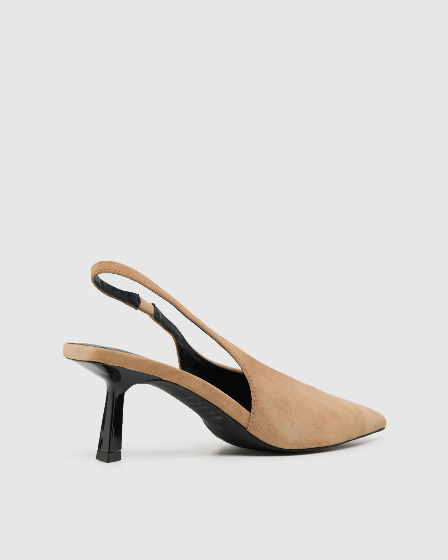 Roma Suede Sling Back Heel