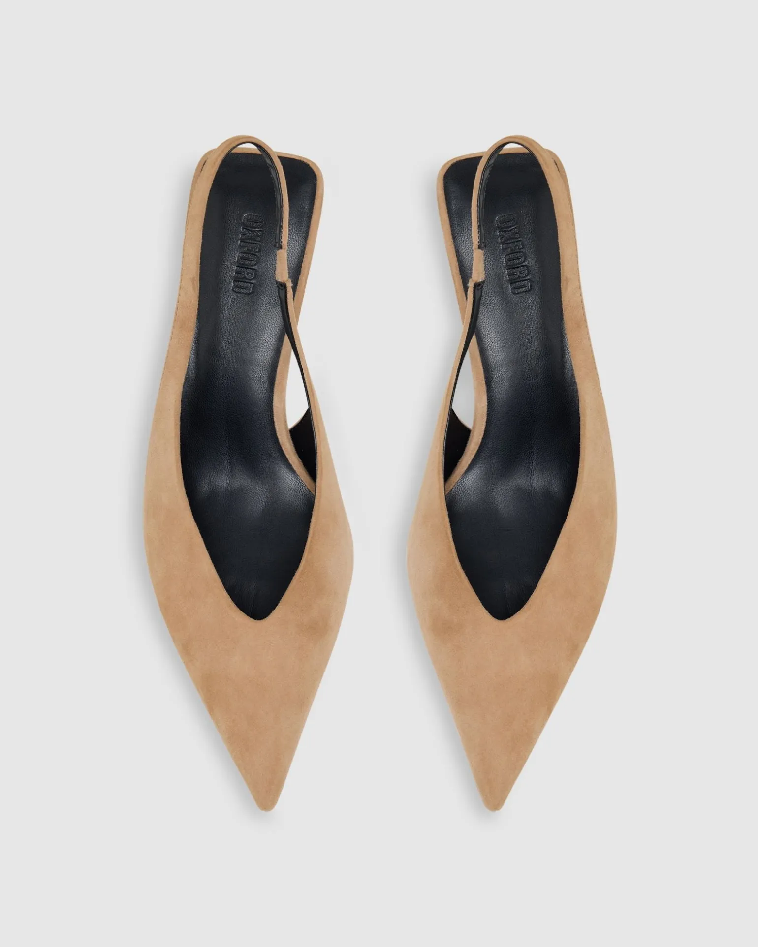 Roma Suede Sling Back Heel