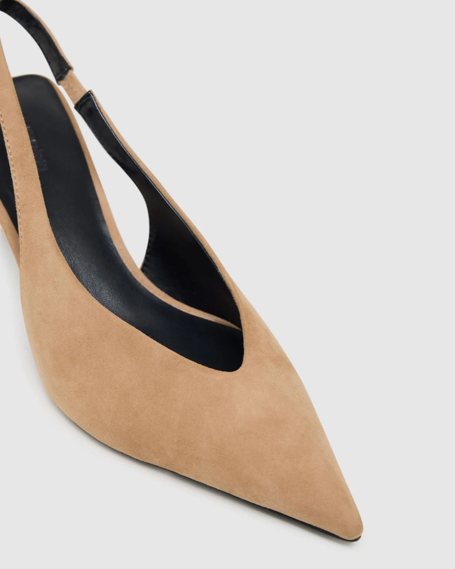 Roma Suede Sling Back Heel