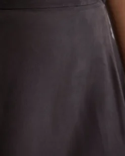 Ronja Cupro Draped Skirt