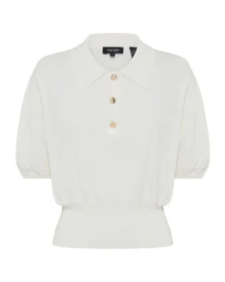 Rose Polo Knitted Top