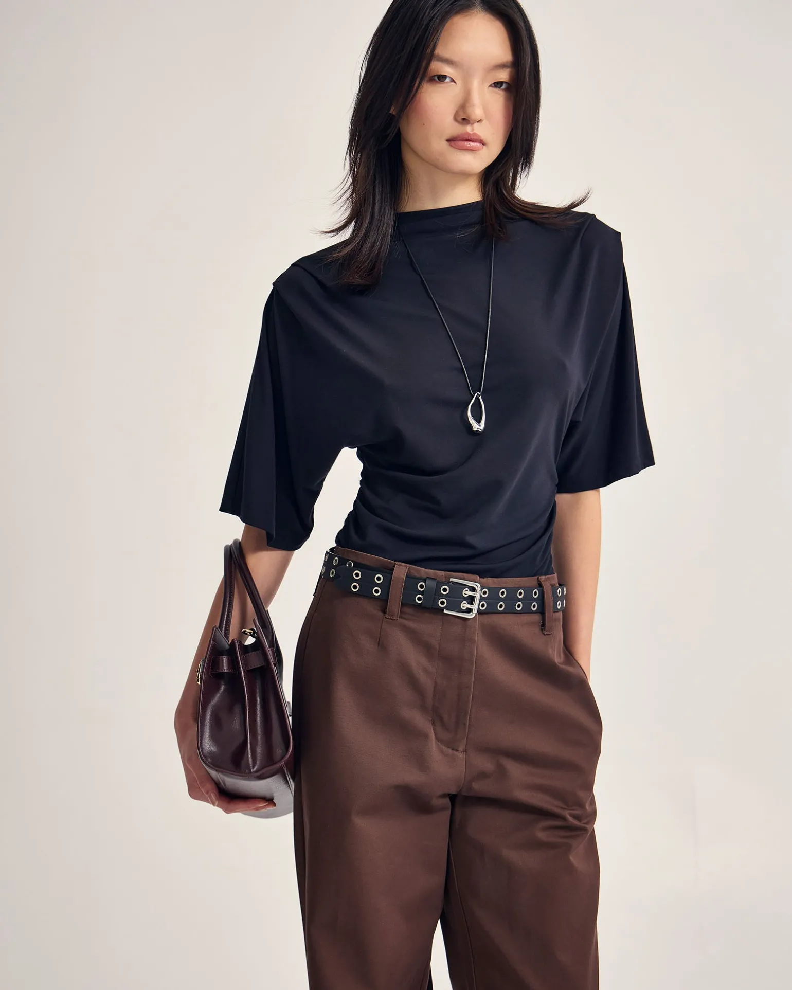 Rosie Stretch Jersey Top