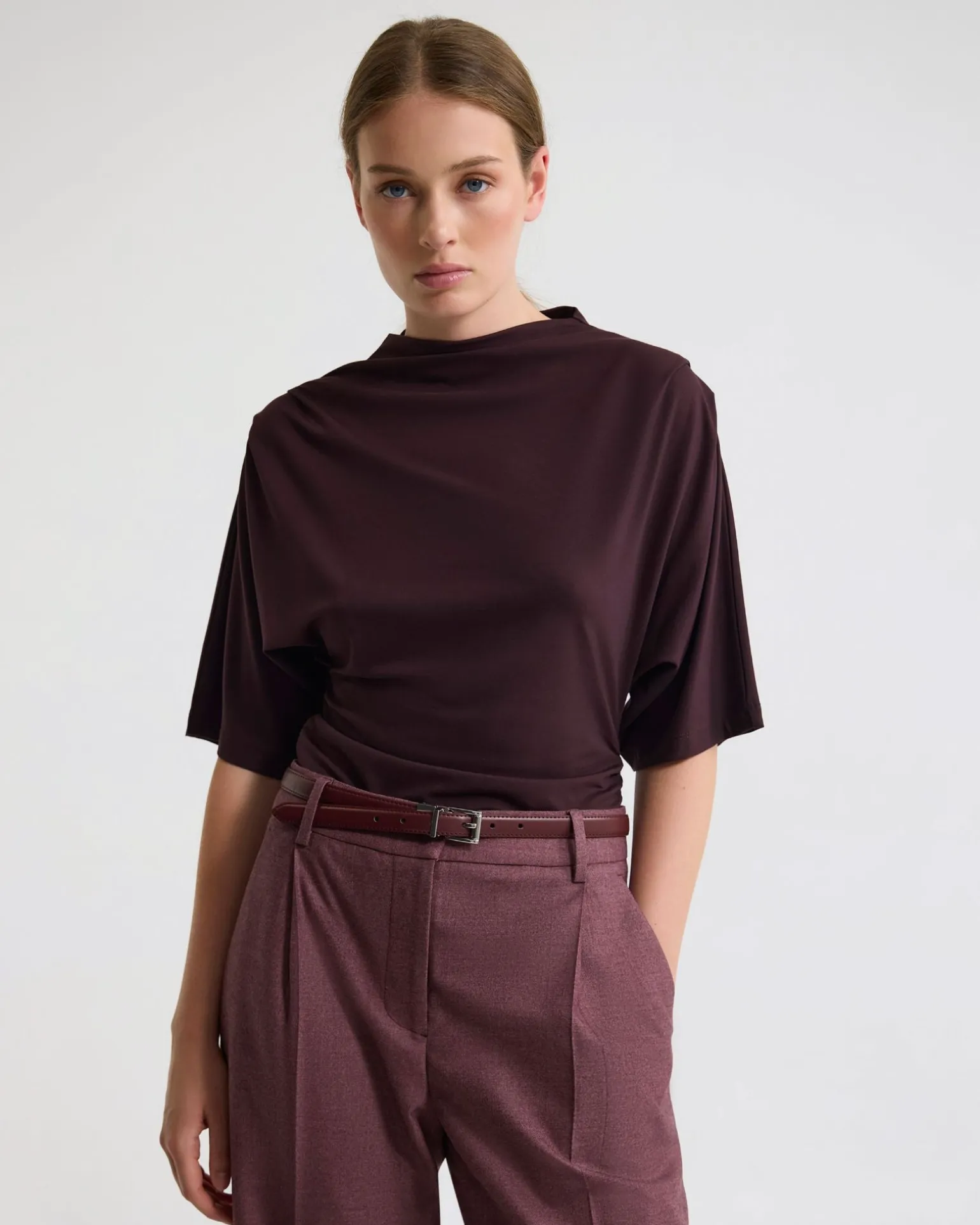 Rosie Stretch Jersey Top