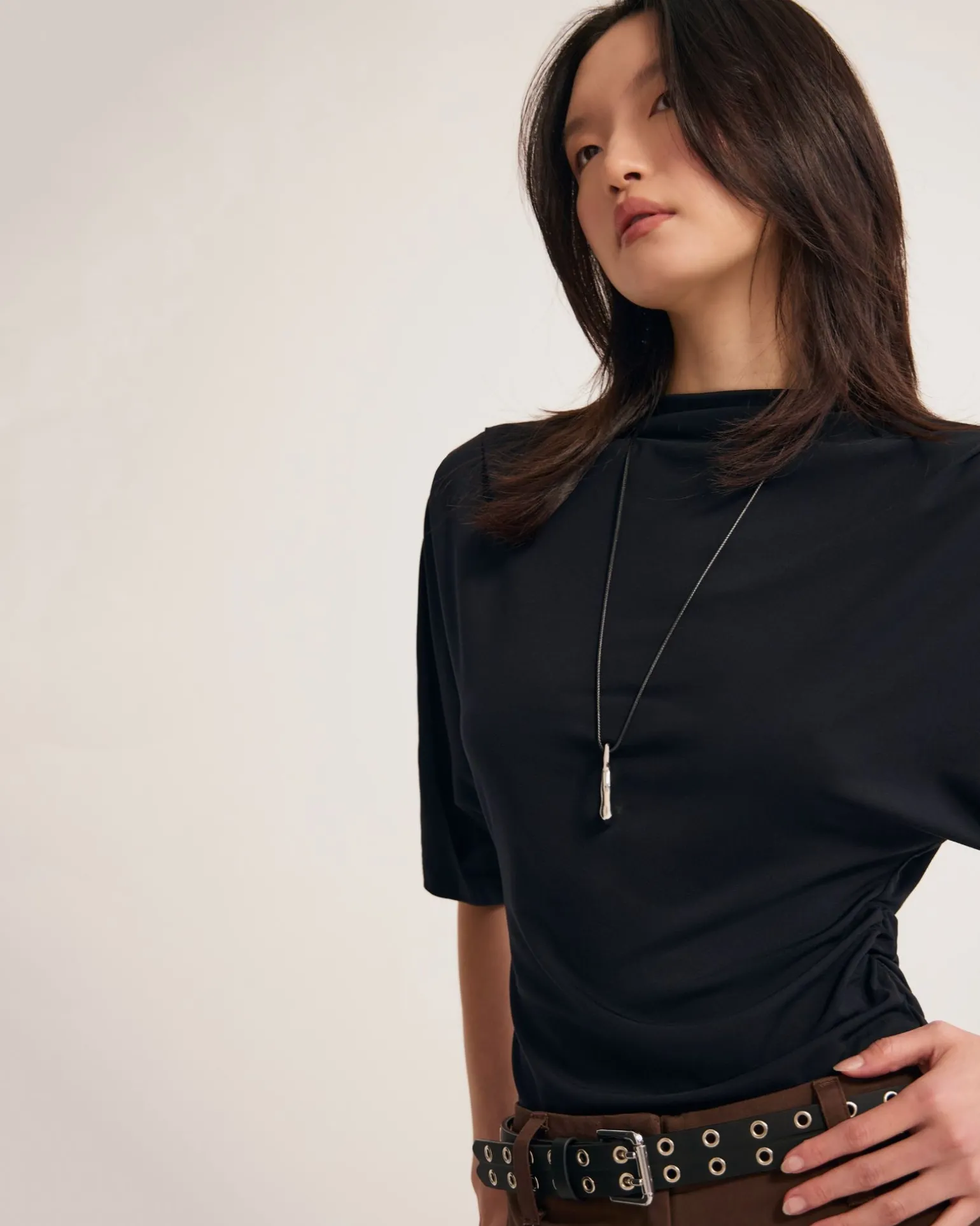 Rosie Stretch Jersey Top