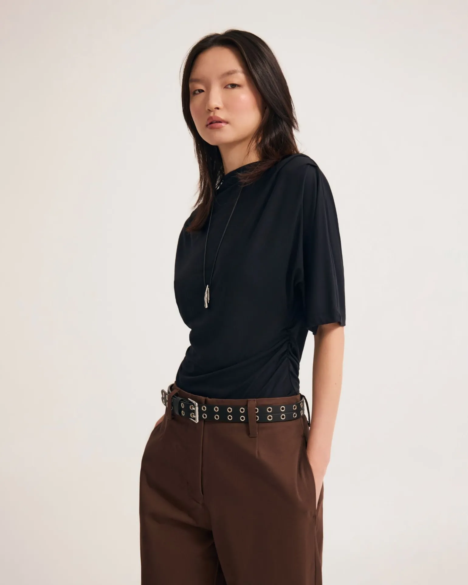 Rosie Stretch Jersey Top