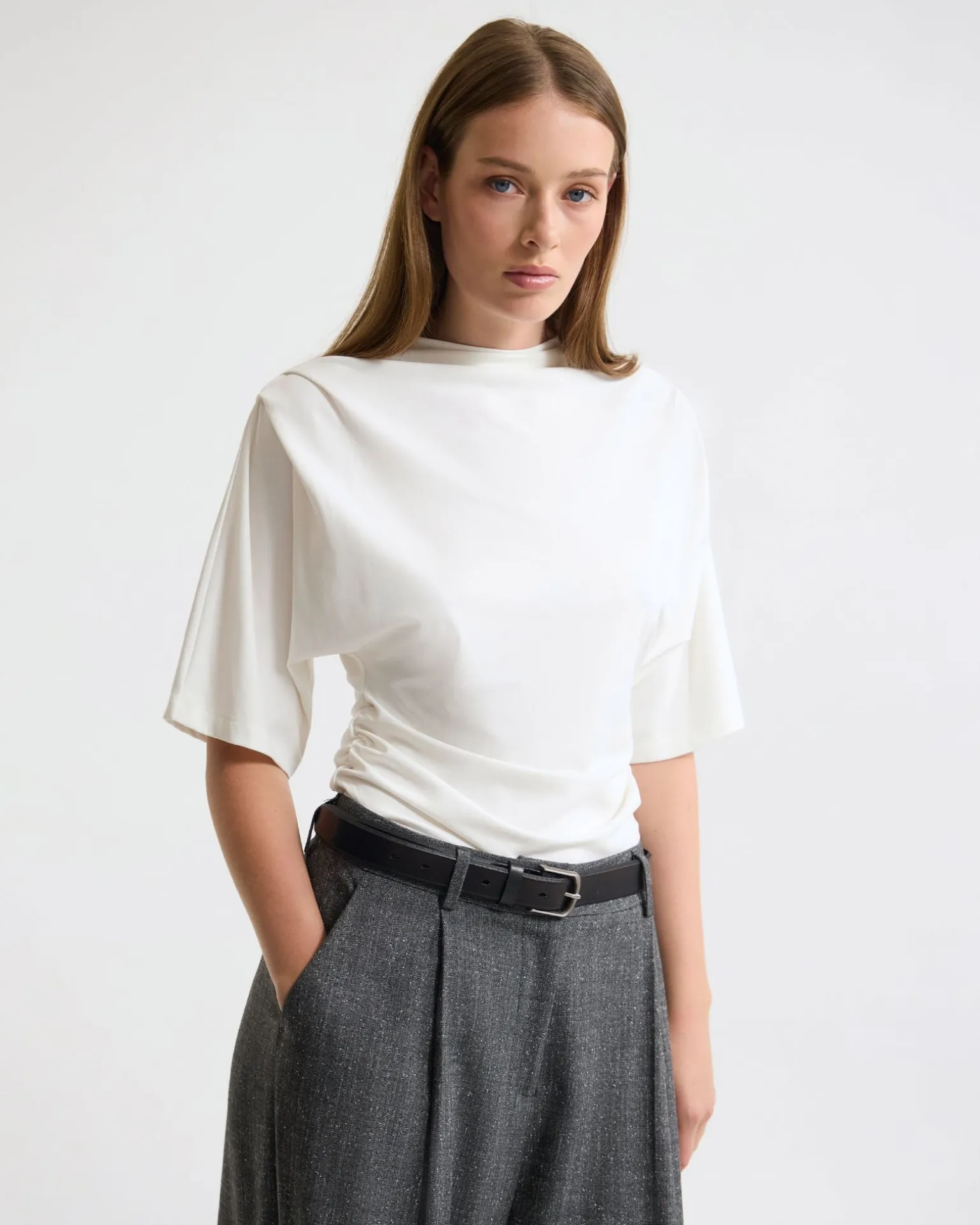 Rosie Stretch Jersey Top