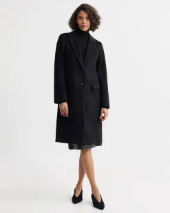 Ruby Wool Rich Tailored Overcoat