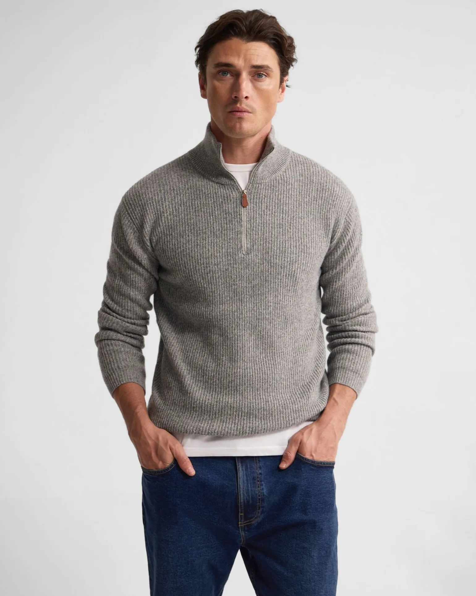 Ryan Zip Neck Knit