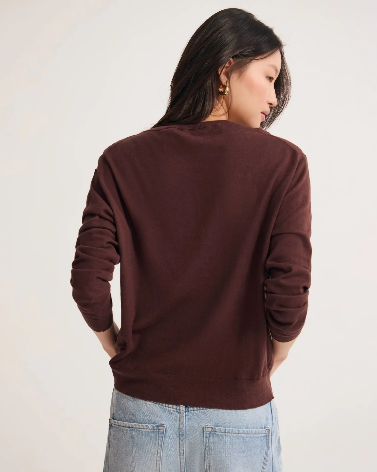 Saga Side Button Cardigan