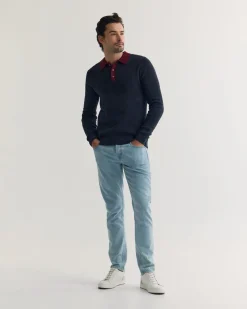 Sam Contrast Collar Knit
