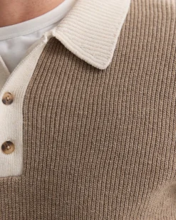 Sam Contrast Collar Knit