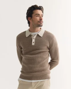Sam Contrast Collar Knit