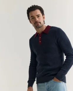 Sam Contrast Collar Knit