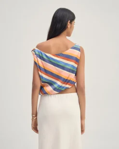 Sandy Striped Top