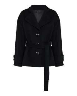 Sarina Wool Blend Scarf Jacket