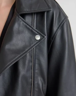 Sasha Biker Leather Jacket