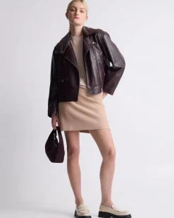 Sasha Biker Leather Jacket