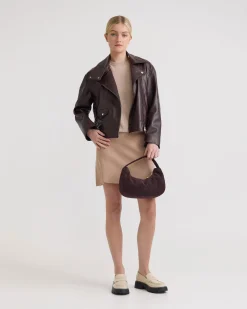 Sasha Biker Leather Jacket