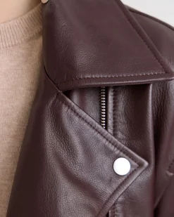 Sasha Biker Leather Jacket
