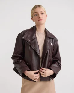 Sasha Biker Leather Jacket